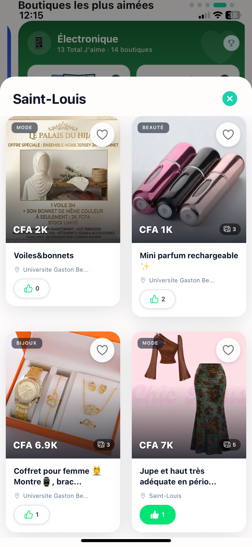 Jëndal Interface Store